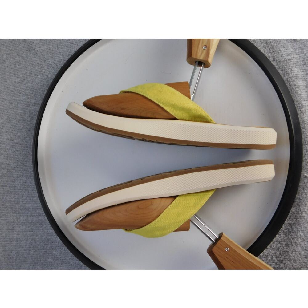 Zodiac Flip Flops Sandals Yellow & White Women's Size 7.5 "Sunny" - Picture 5 of 9